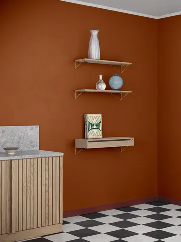 Sistema de estanterías Pythagoras Bundle C roble-latón - Maze