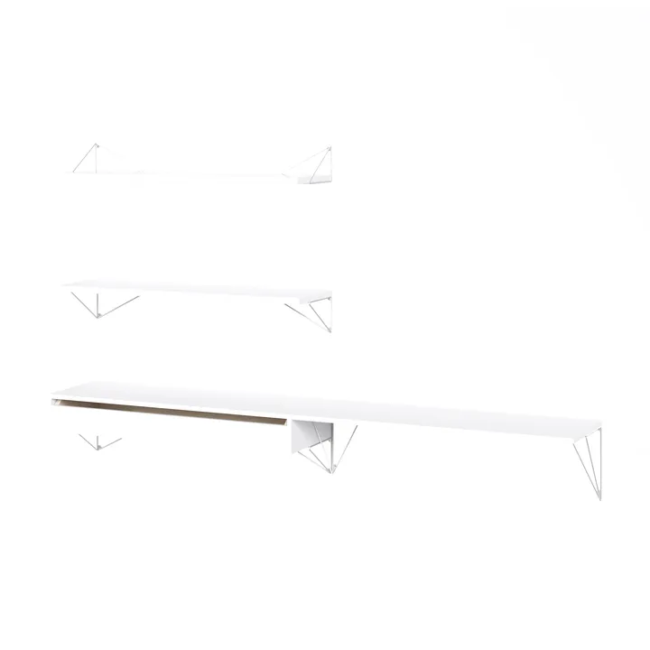 Sistema de estanterías Pythagoras Bundle D blanco-blanco - Maze