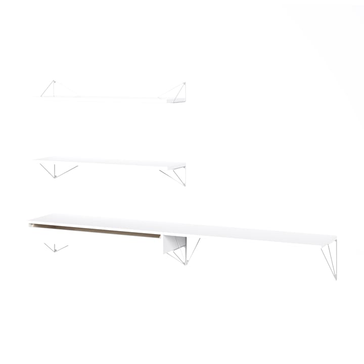 Sistema de estanterías Pythagoras Bundle D blanco-blanco - undefined - Maze