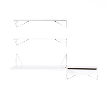 Sistema de estanterías Pythagoras Bundle E blanco-blanco - undefined - Maze