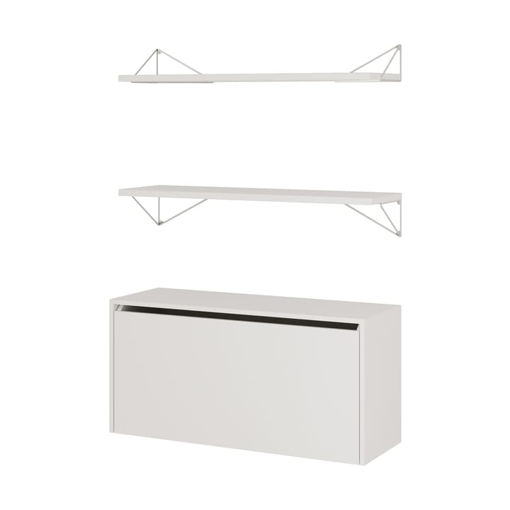 Sistema de estanterías Pythagoras Bundle F blanco-blanco - undefined - Maze