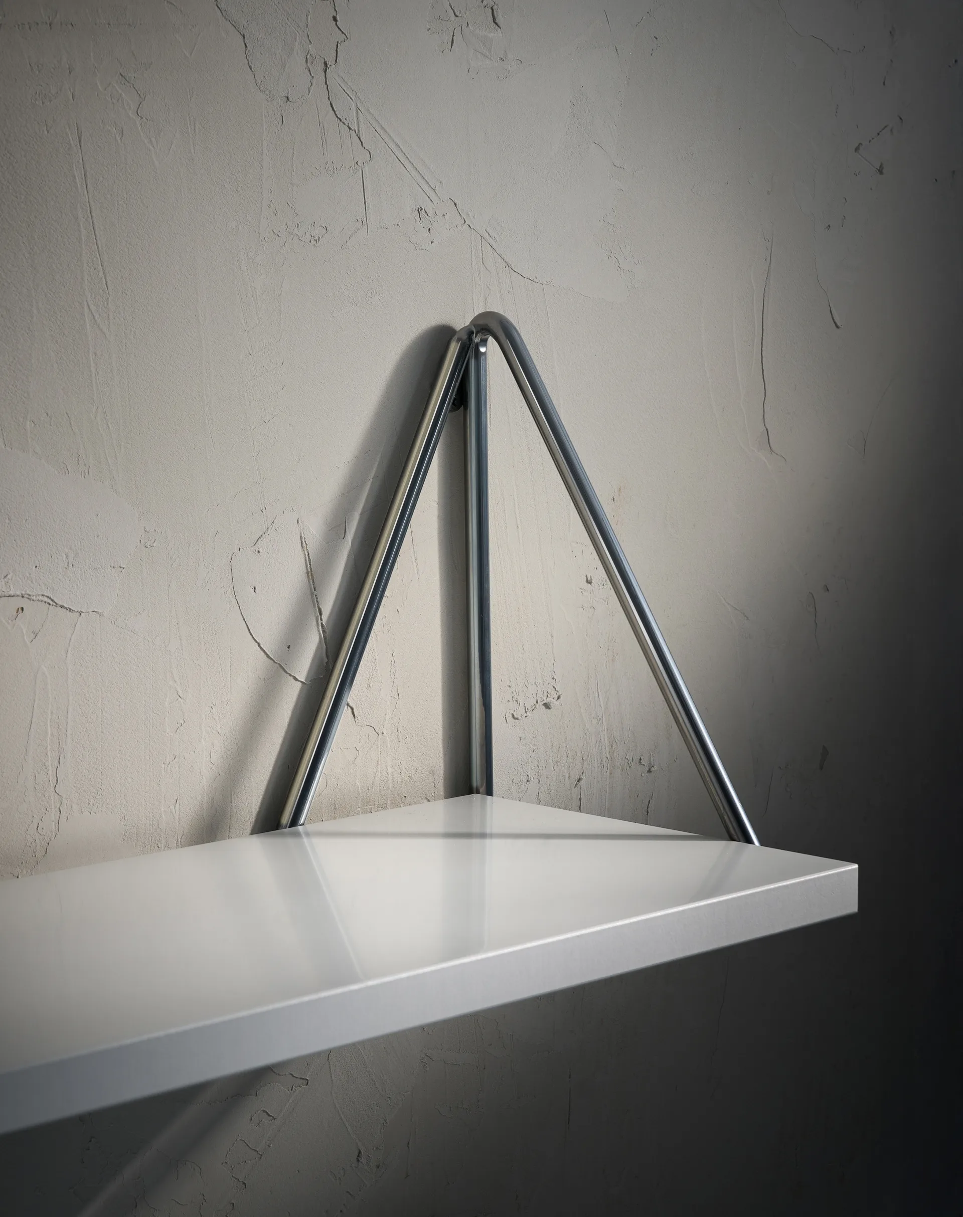 Soportes Pythagoras XL, pack de 2, Cromo Maze