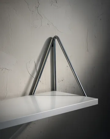 Soportes Pythagoras XL, pack de 2 - Cromo - Maze