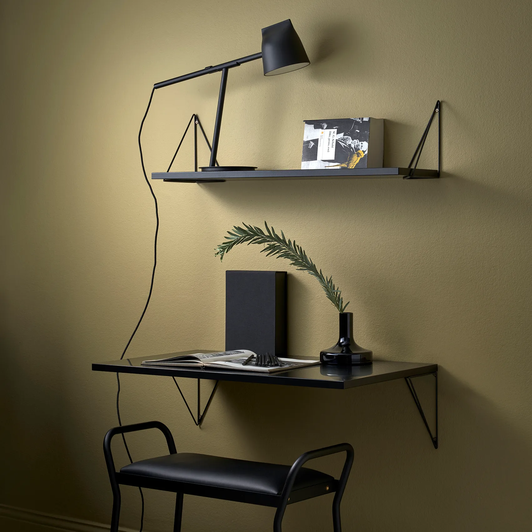 Tablero de escritorio Pythagoras, Negro Maze