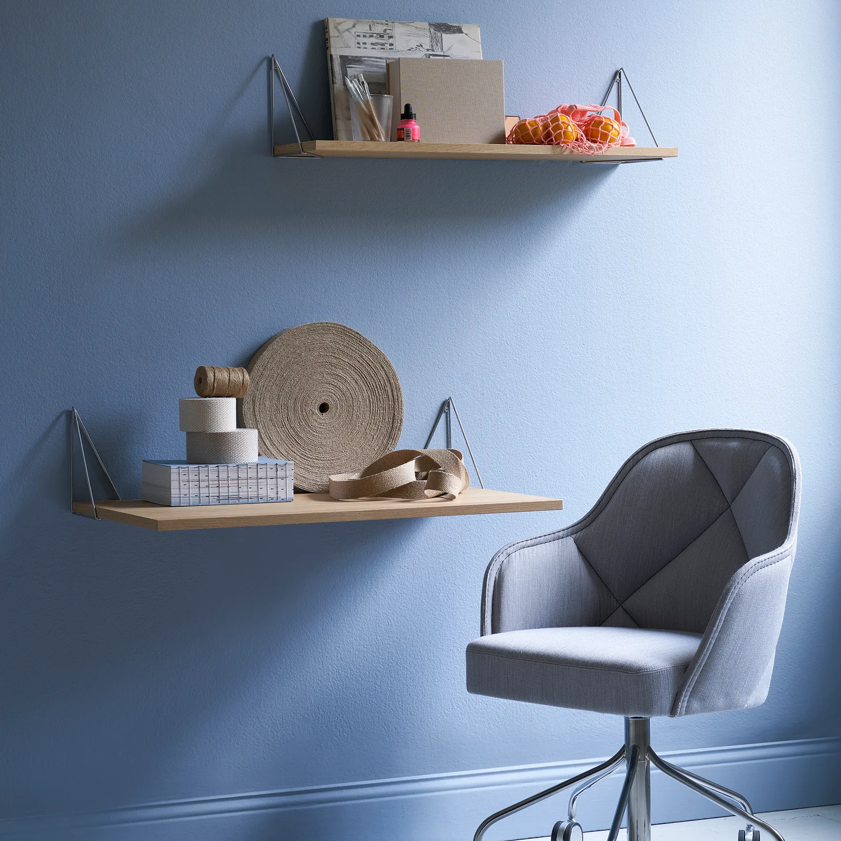 Tablero de escritorio Pythagoras, Roble Maze