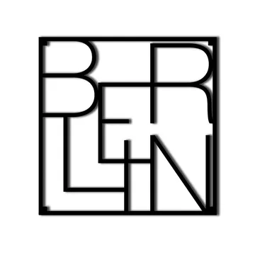 Salvamanteles City Trivet - Berlin - MEN AT WORK