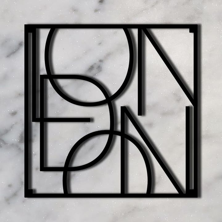 Salvamanteles City Trivet, London MEN AT WORK