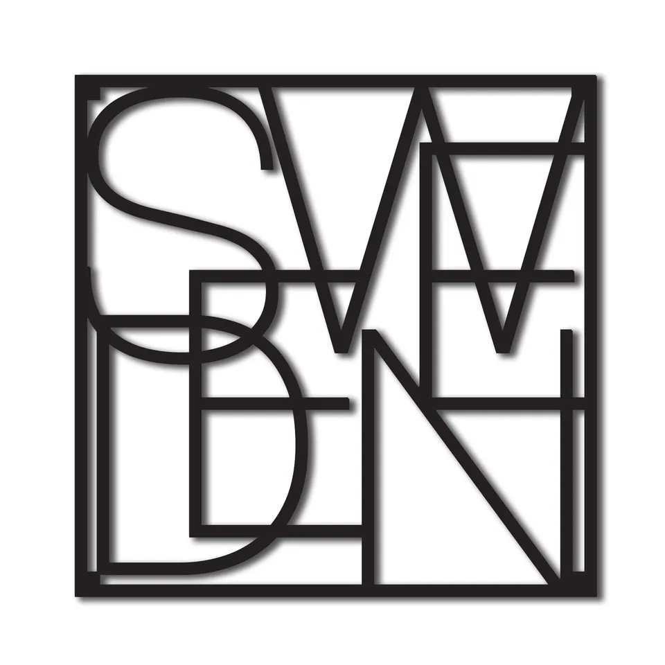 Salvamanteles City Trivet, Sweden MEN AT WORK