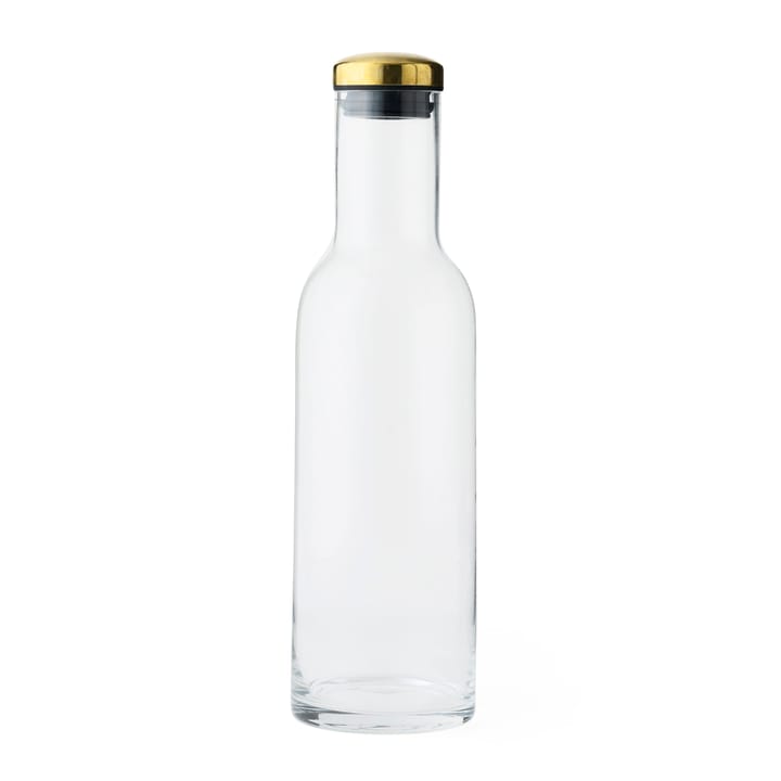 Botella Bottle 1L - vidrio-latón - MENU