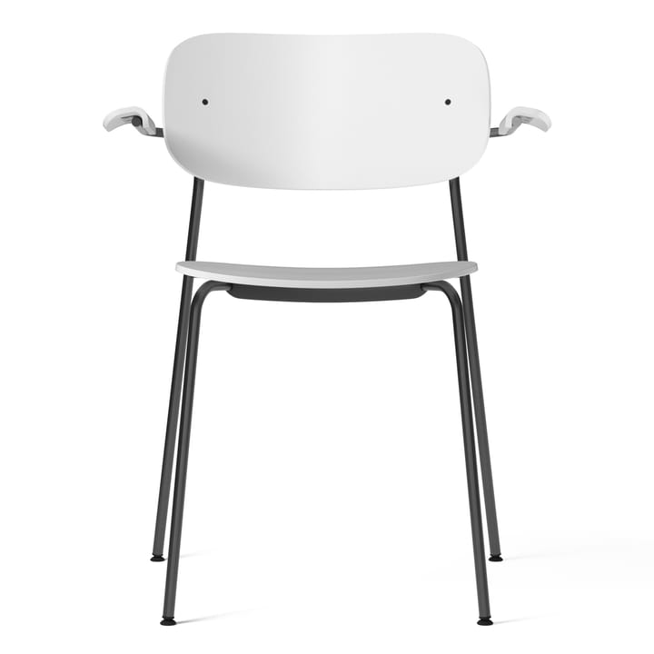 Co Chair matSilla con armstöd - blanco-plástico - MENU