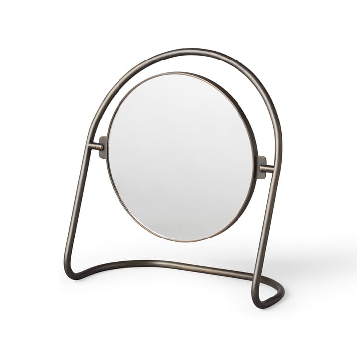 Espejo de mesa Nimbus 25 cm - Latón bronceado - MENU