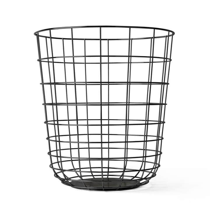 Papelera de alambre Wire - negro - MENU