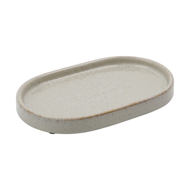Bandeja Datura 12,5x20 cm - Gris marfil - Meraki