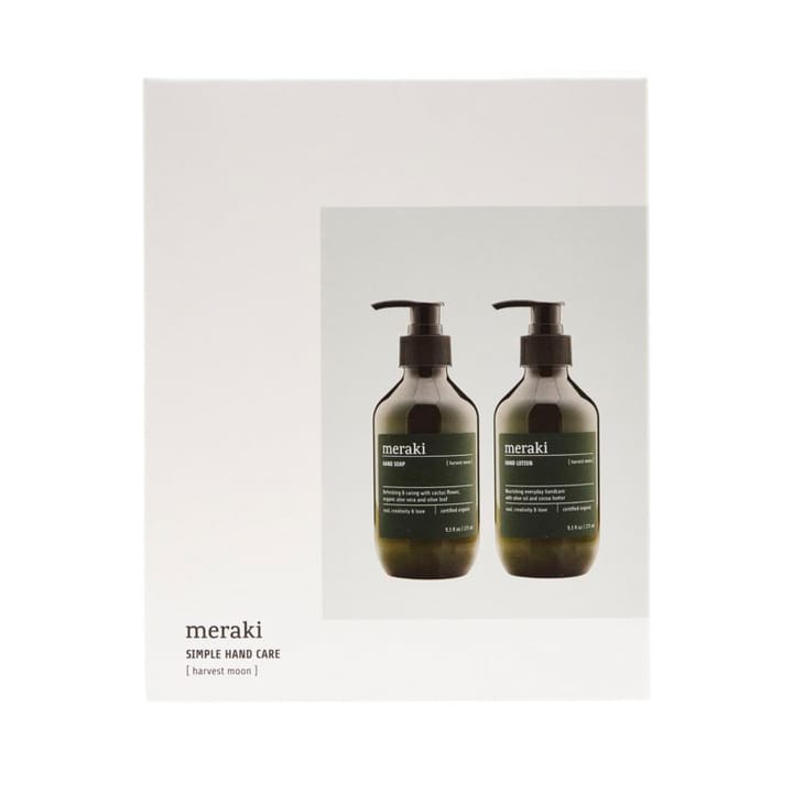 Caja de regalo, jabón de manos y loción para manos Meraki - Harvest moon - Meraki