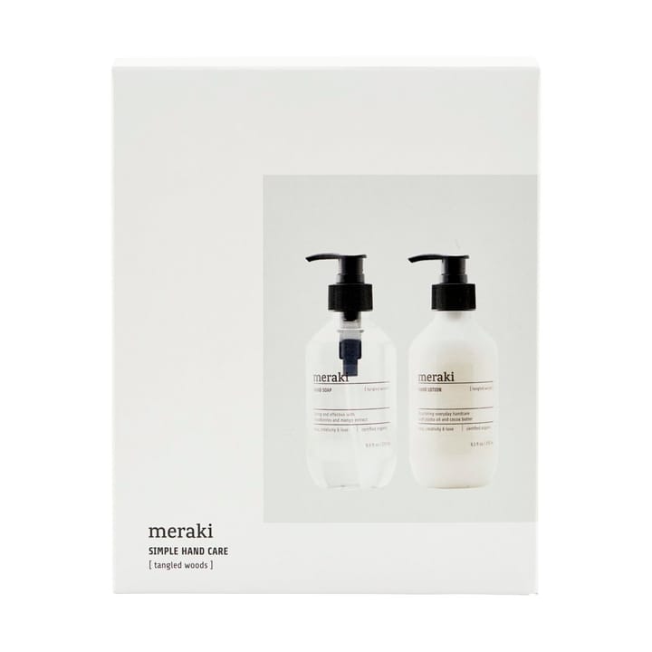 Caja de regalo, jabón de manos y loción para manos Meraki - Tangled woods - Meraki