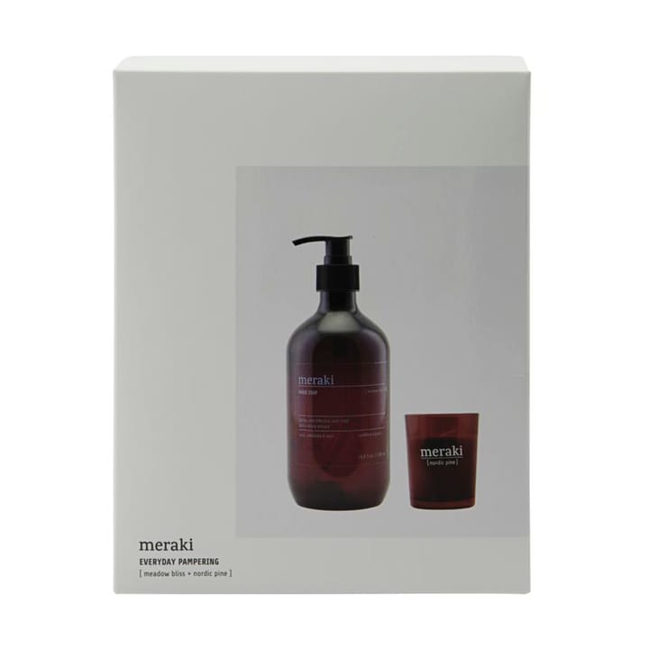 Caja de regalo jabón de manos y vela perfumada Meraki - Everyday pampering - Meraki