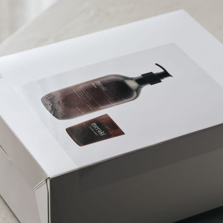 Caja de regalo jabón de manos y vela perfumada Meraki, Everyday pampering Meraki