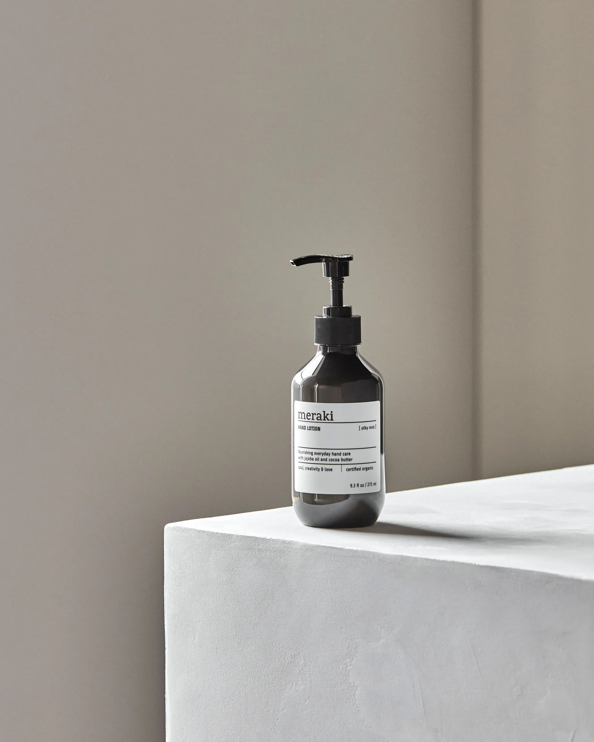 Crema de manos Meraki 275 ml, Silky mist Meraki