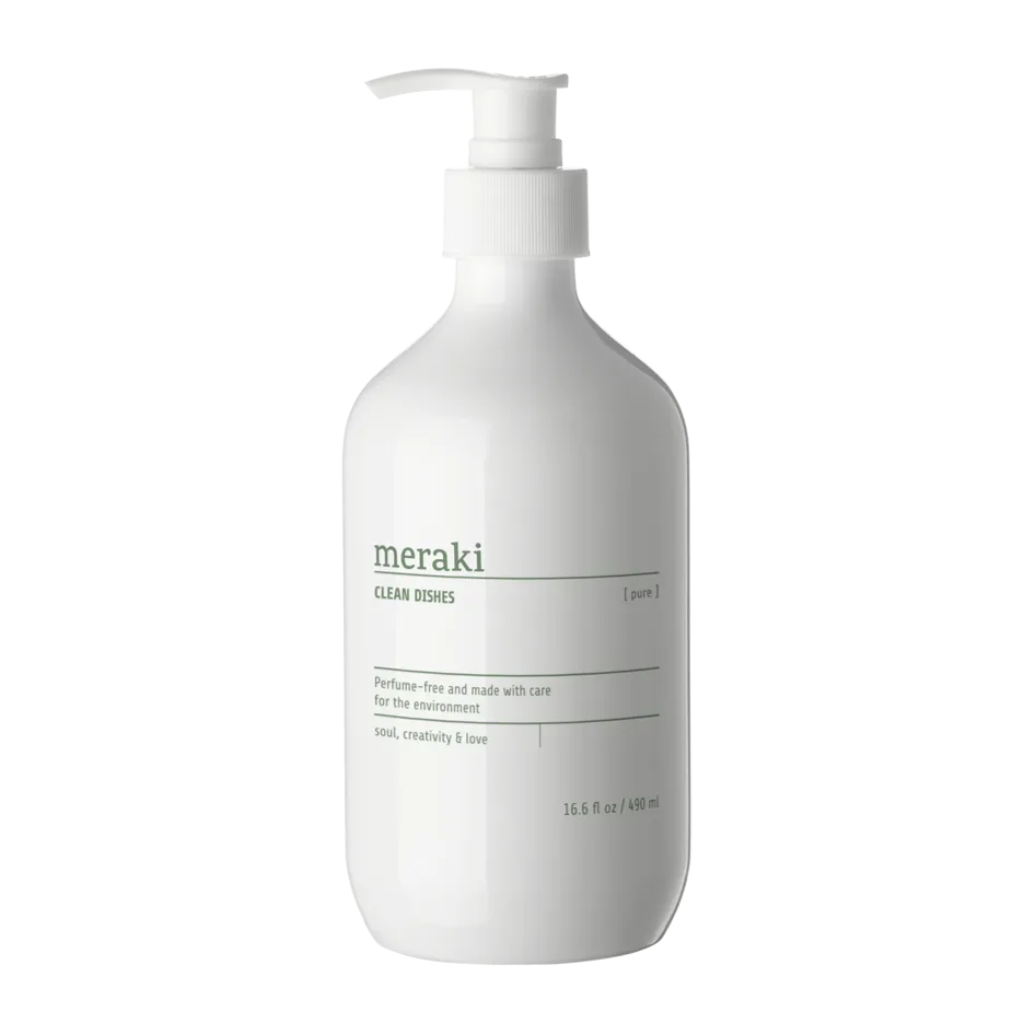 Detergente de platos Meraki pure, 490 ml Meraki