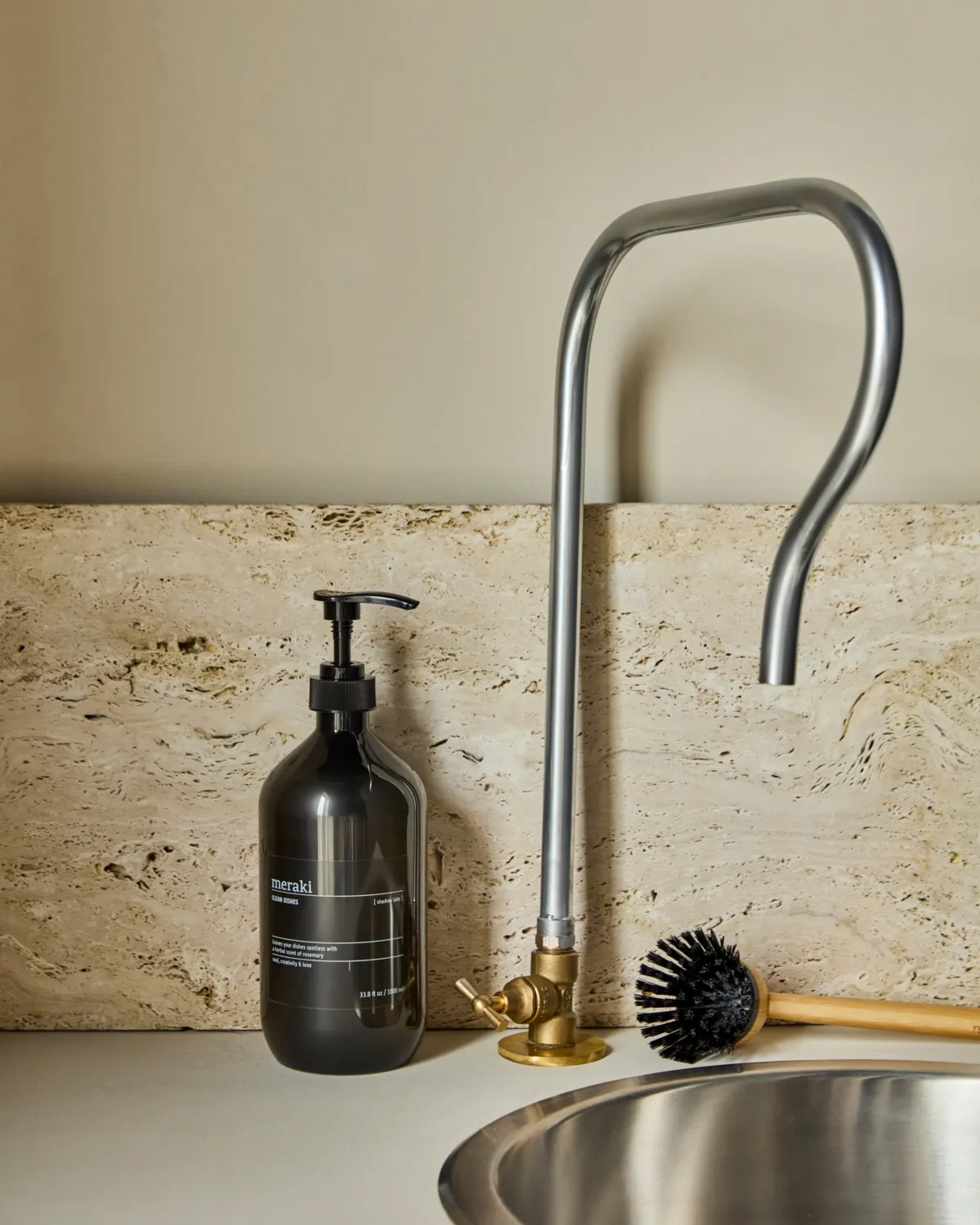 Detergente para platos Meraki 1000 ml, Shadow lake Meraki