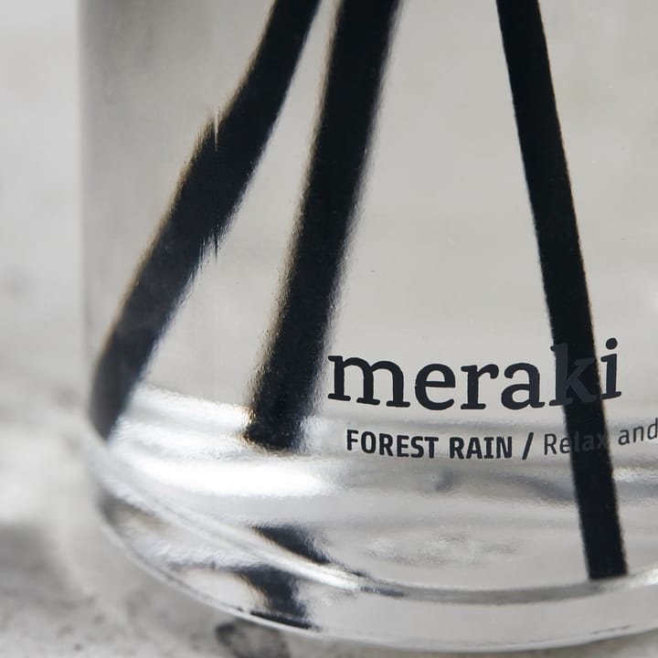 Difusor con varillas Meraki 180 ml, Forest rain Meraki