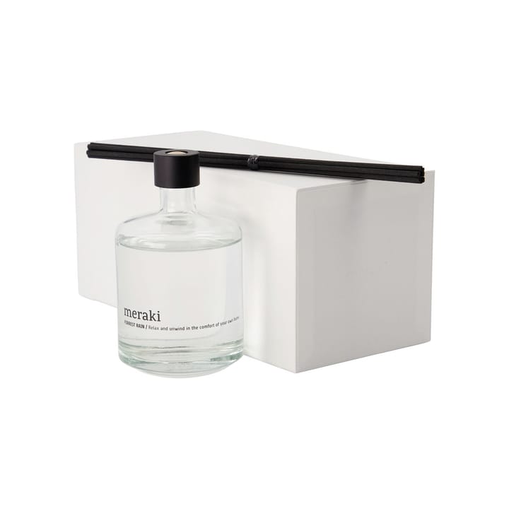 Difusor con varillas Meraki 180 ml, Forest rain Meraki