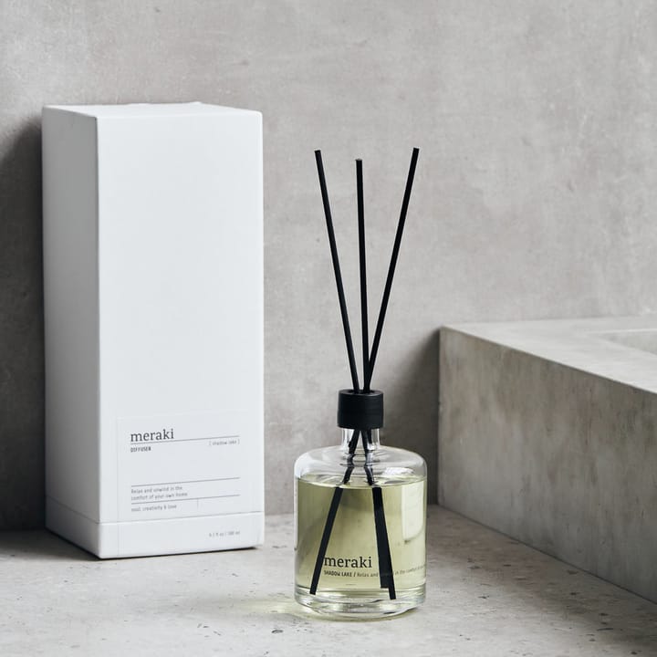 Difusor con varillas Meraki 180 ml, Shadow lake Meraki