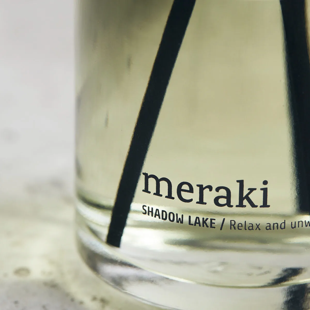 Difusor con varillas Meraki 180 ml, Shadow lake Meraki