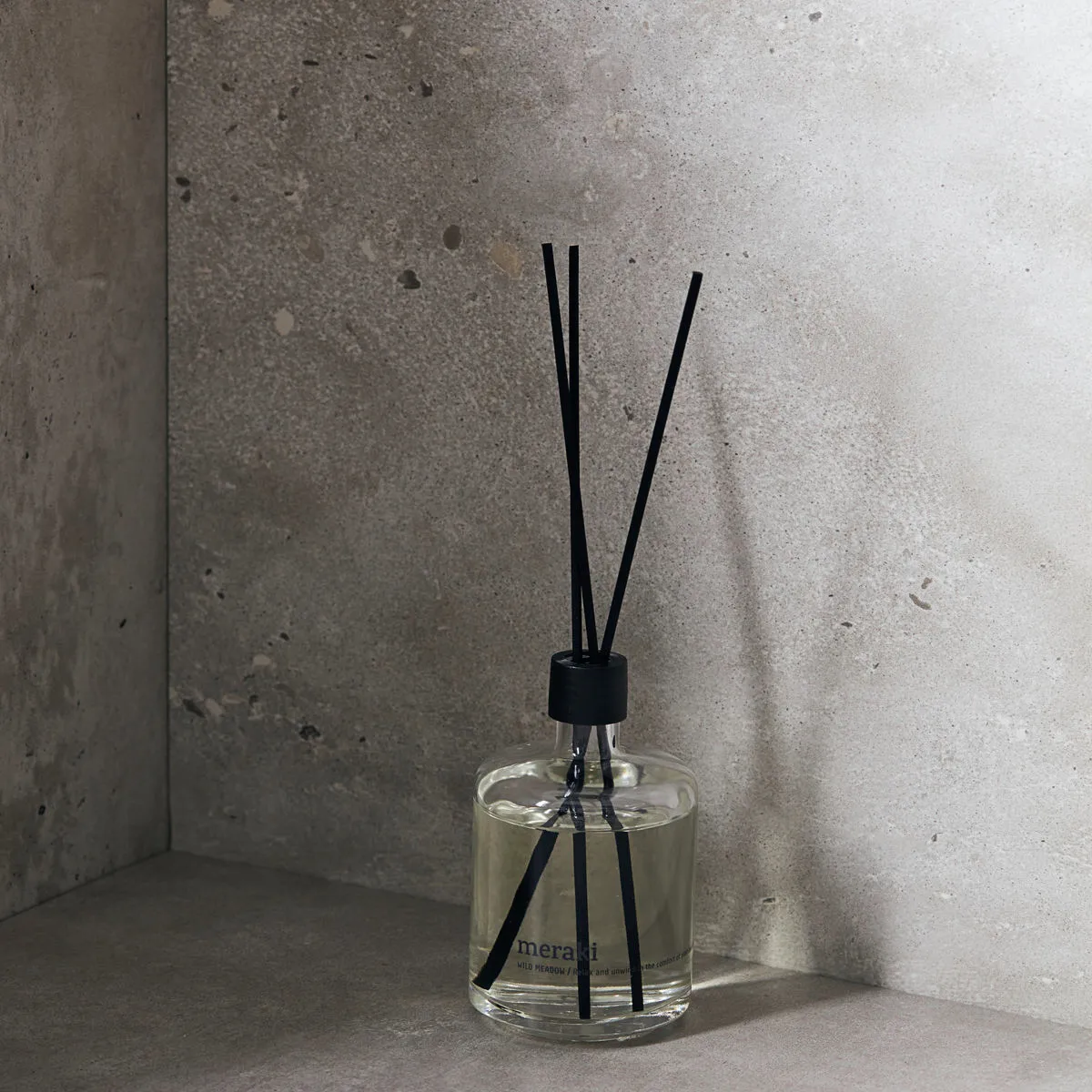 Difusor con varillas Meraki 180 ml, Wild meadow Meraki