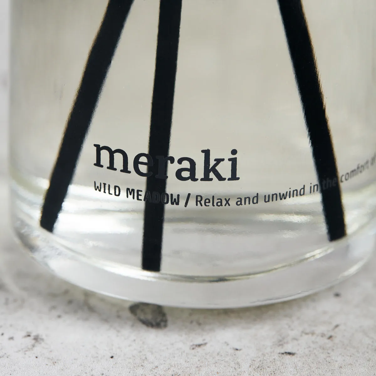 Difusor con varillas Meraki 180 ml, Wild meadow Meraki