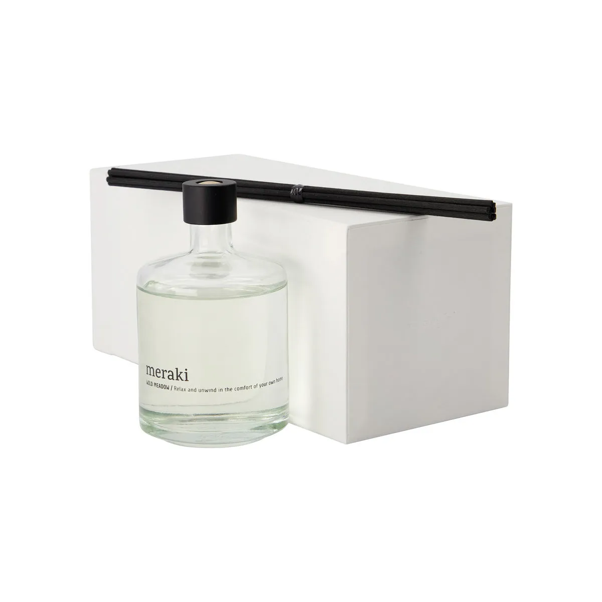Difusor con varillas Meraki 180 ml, Wild meadow Meraki