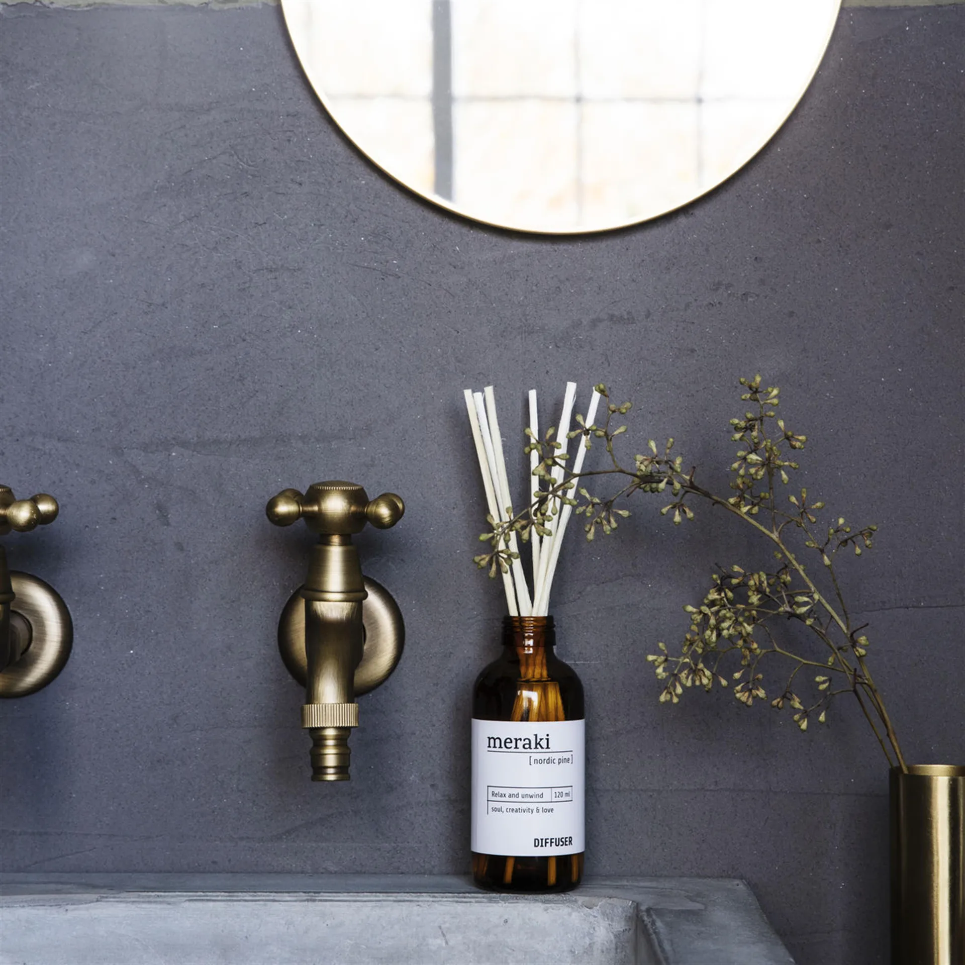 Difusor perfumado Meraki, Nordic pine Meraki