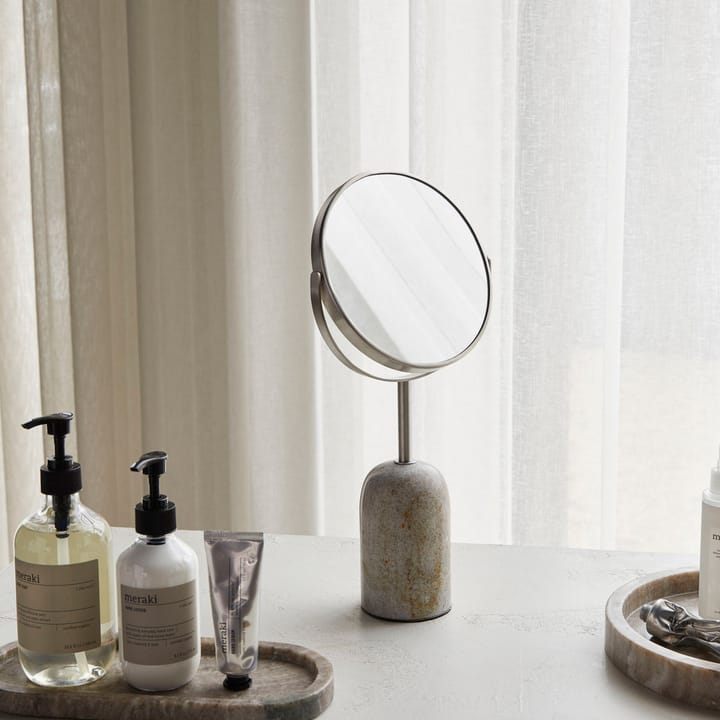Espejo de doble cara Marble, Beige Meraki