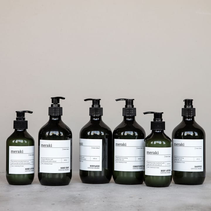 Jabón de manos Meraki 490 ml, Linen dew Meraki