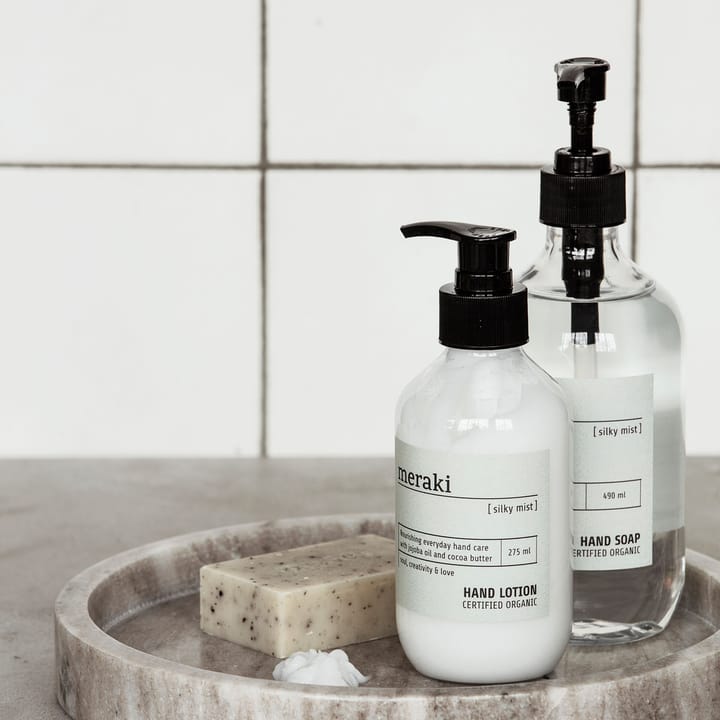 Jabón de manos Meraki 490 ml, Silky mist Meraki