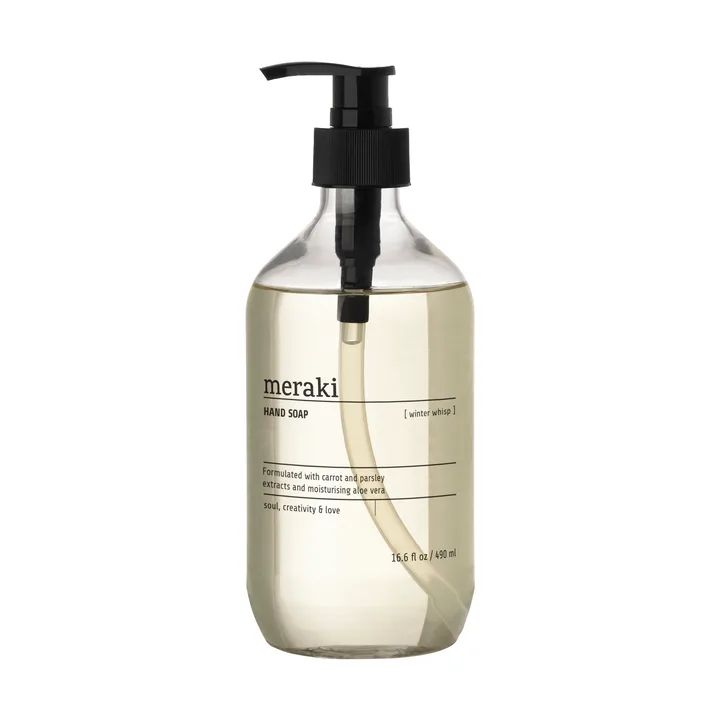 Jabón de manos Meraki 490 ml - Winter whisp - Meraki