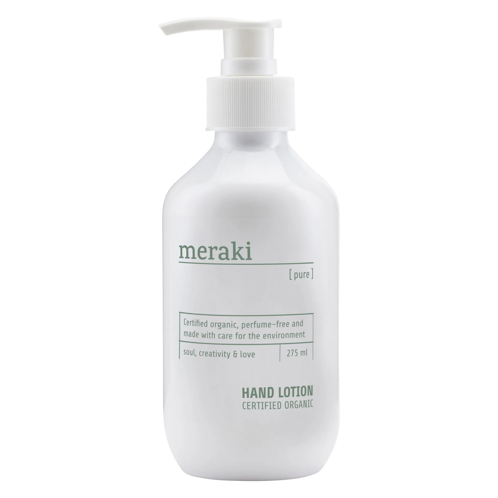 Loción de manos Meraki pure, 275 ml Meraki
