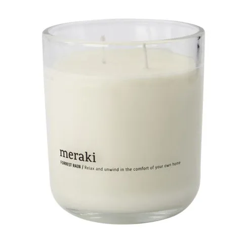 Meraki Vela perfumada 60 horas, Forest rain Meraki
