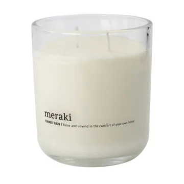Meraki Vela perfumada 60 horas - Forest rain - Meraki