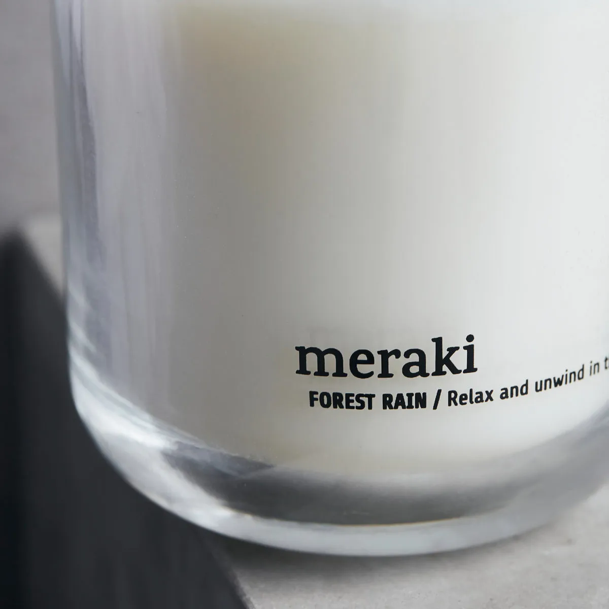 Meraki Vela perfumada 60 horas, Forest rain Meraki