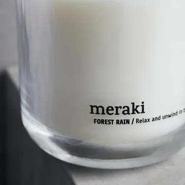 Meraki Vela perfumada 60 horas - Forest rain - Meraki