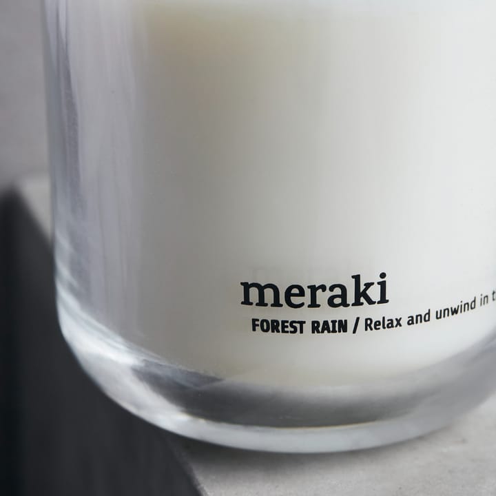 Meraki Vela perfumada 60 horas - Forest rain - Meraki