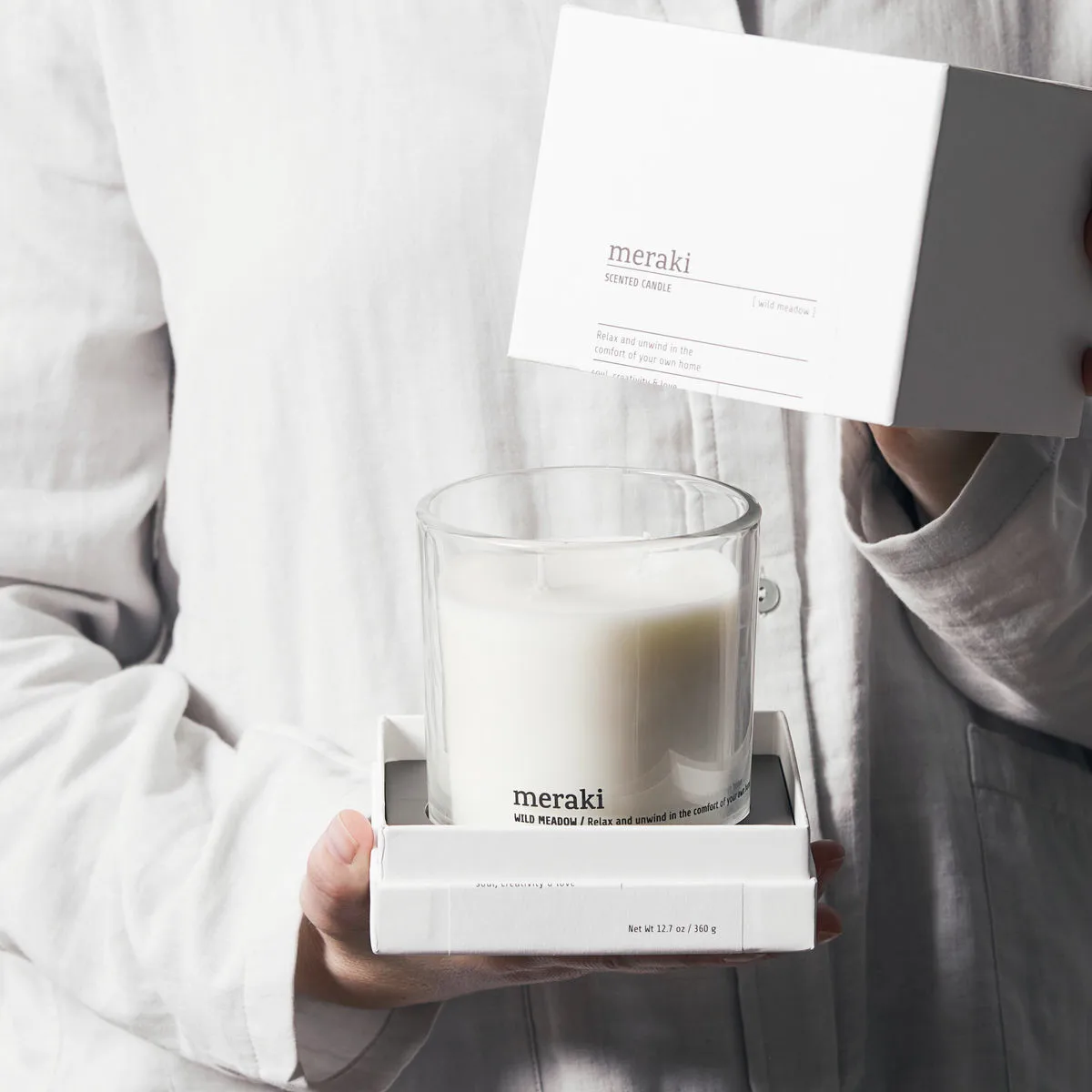 Meraki Vela perfumada 60 horas, Wild meadow Meraki