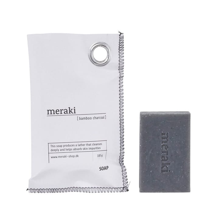 Pastilla de jabón Meraki - Bamboo charcoal - Meraki