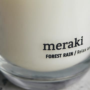 Set de 2 velas perfumadas Meraki 22 horas - Forest rain - Meraki