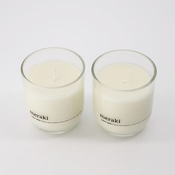 Set de 2 velas perfumadas Meraki 22 horas - Forest rain - Meraki