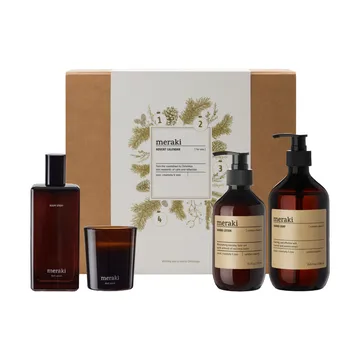 Set de regalo Meraki, calendario de adviento - Dark wood, Northern dawn - Meraki