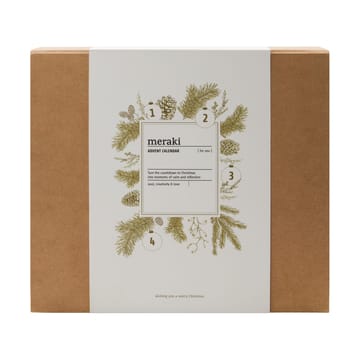 Set de regalo Meraki, calendario de adviento - Dark wood, Northern dawn - Meraki
