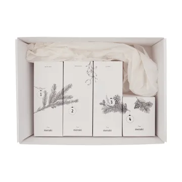Set de regalo Meraki, calendario de adviento - Meadow bliss, Silent amber - Meraki