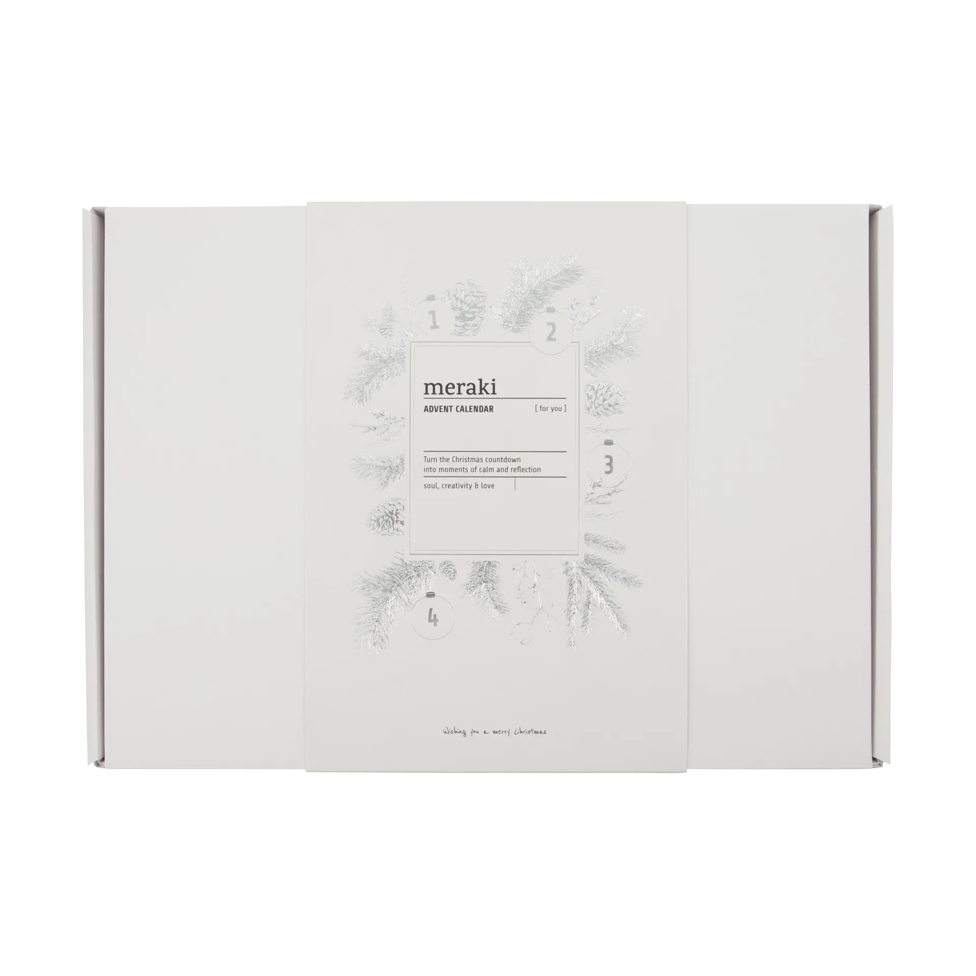 Set de regalo Meraki, calendario de adviento, Meadow bliss, Silent amber Meraki